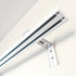 2-Tracks Panel Curtain Rail, ceiling or wall mount