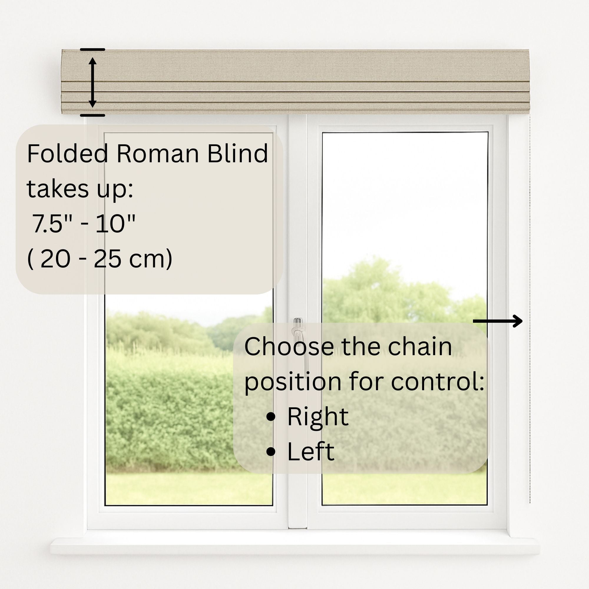 Roman Blind Gray and Gold Marble