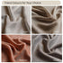 Close-up of the premium voile fabric texture on the Emily light-filtering window panels.