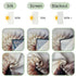 Sliding Panel Curtain Lovely White Waves