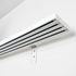 4-Tracks Panel Curtain Rail, ceiling or wall mount