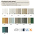 100% Blackout IMO Certified Fire-Retardant Curtains | Soundproof & Flame Retardant Reversible Drapes (21 Colours)