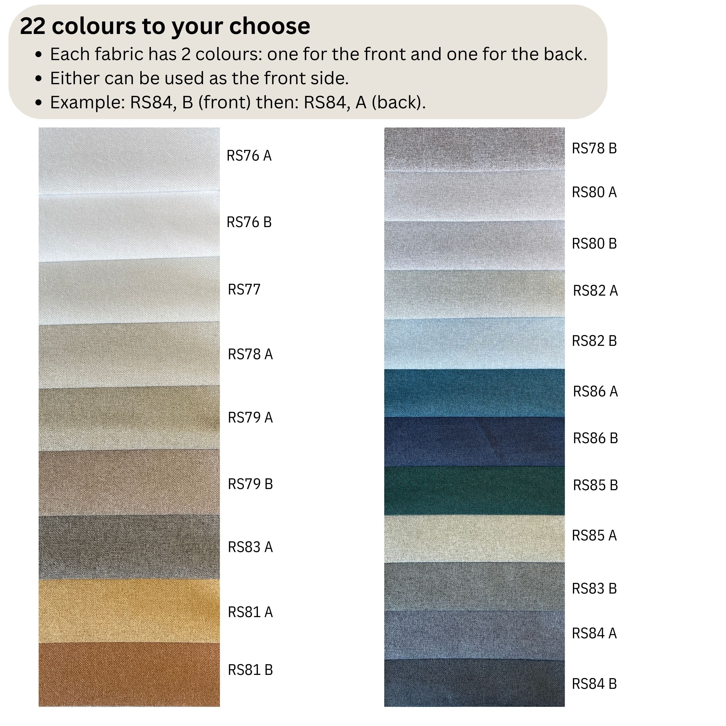 100% Blackout IMO Certified Fire-Retardant Curtains | Soundproof & Flame Retardant Reversible Drapes (21 Colours)