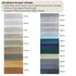 100% Blackout IMO Certified Fire-Retardant Curtains | Soundproof & Flame Retardant Reversible Drapes (21 Colours)