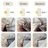 Roman Blind Stylish Сolorful Musical Abstraction