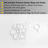 White Double Curtain Rod: Custom Sizes, Decorative Double Pole for Curtains, Sheers, and Blinds, Wall-Mount Poles