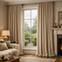 Pearl Custom Curtains | Floe Collection: Luminous Off-White Made-to-Measure Drapes | 11 Modern Light-Filtering Shades for Living Room & Bedroom