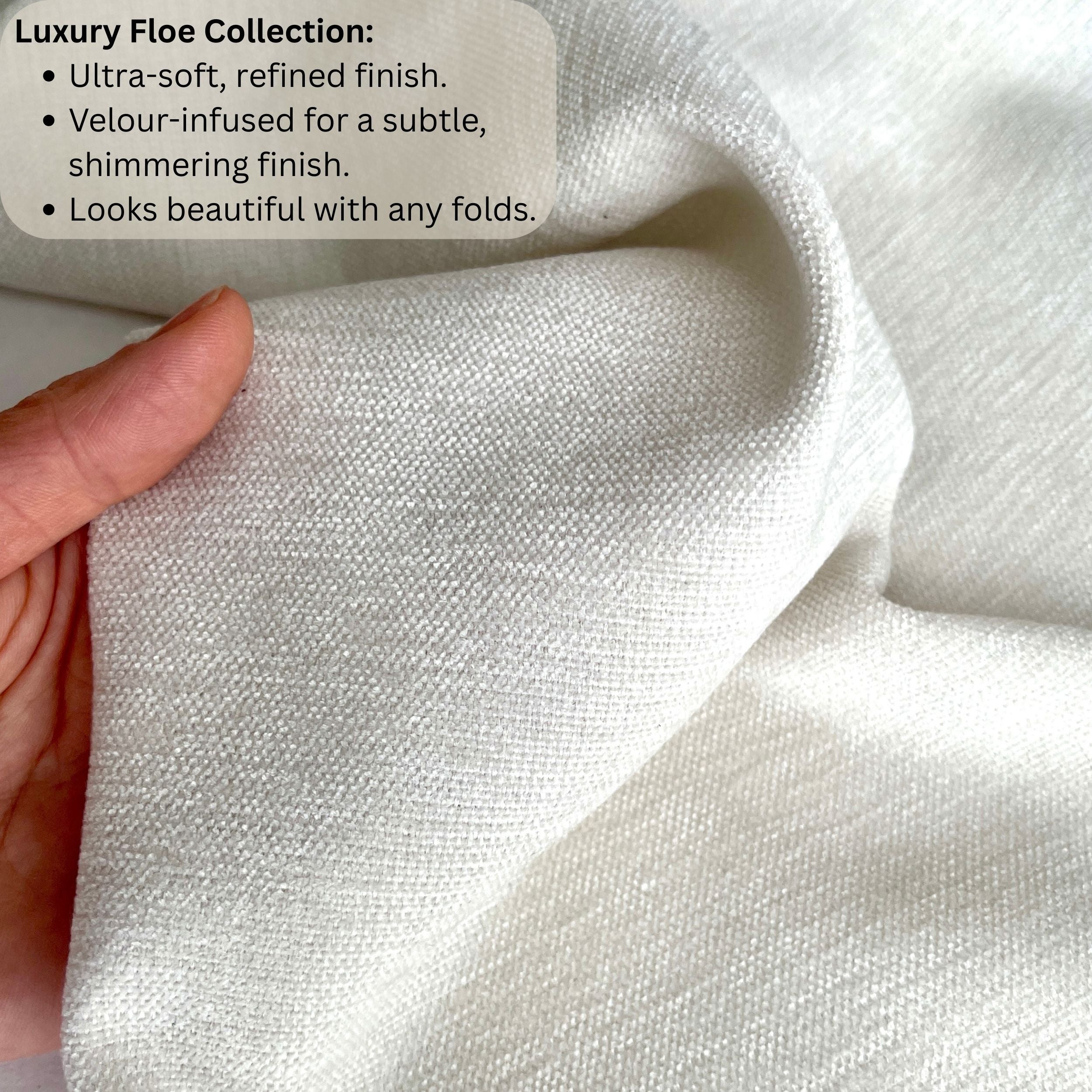 Blue Custom Curtains | Floe Collection: 11 Modern Light-Filtering Shades | Made-to-Measure for Living Rooms