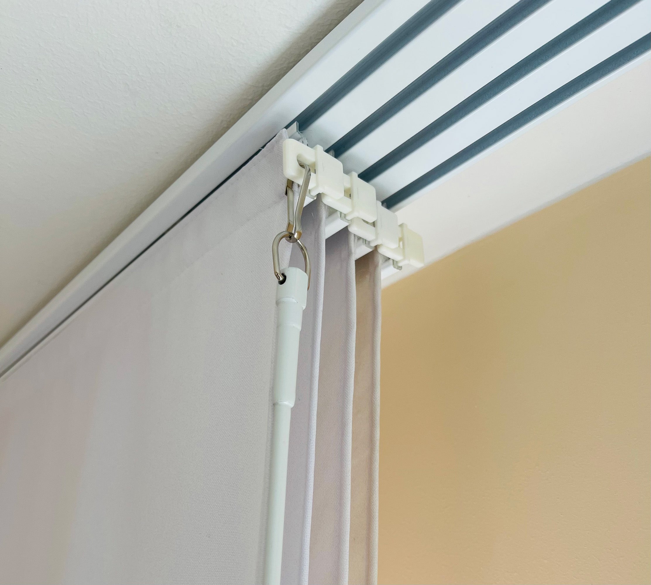 Pulling Rod for moving Sliding Panel Curtains