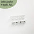 4-Tracks Panel Curtain Rail, ceiling or wall mount