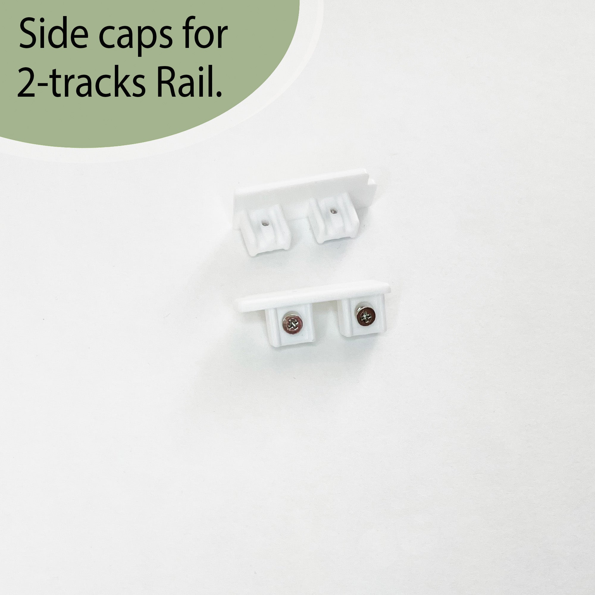 2-Tracks Panel Curtain Rail, ceiling or wall mount