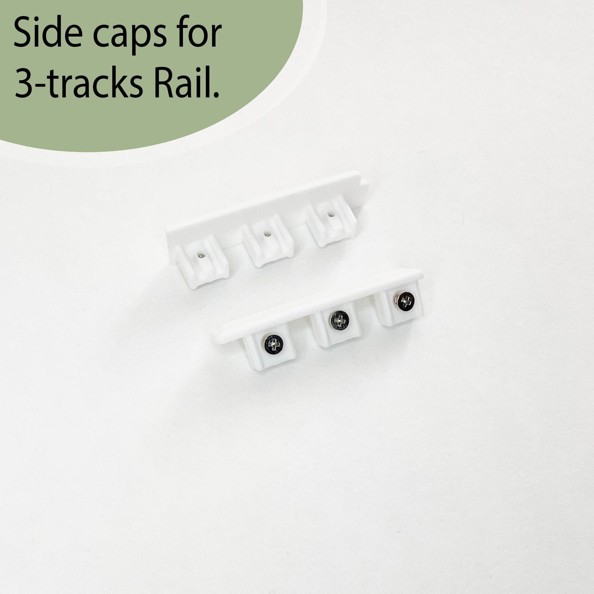3-Tracks Panel Curtain Rail, ceiling or wall mount