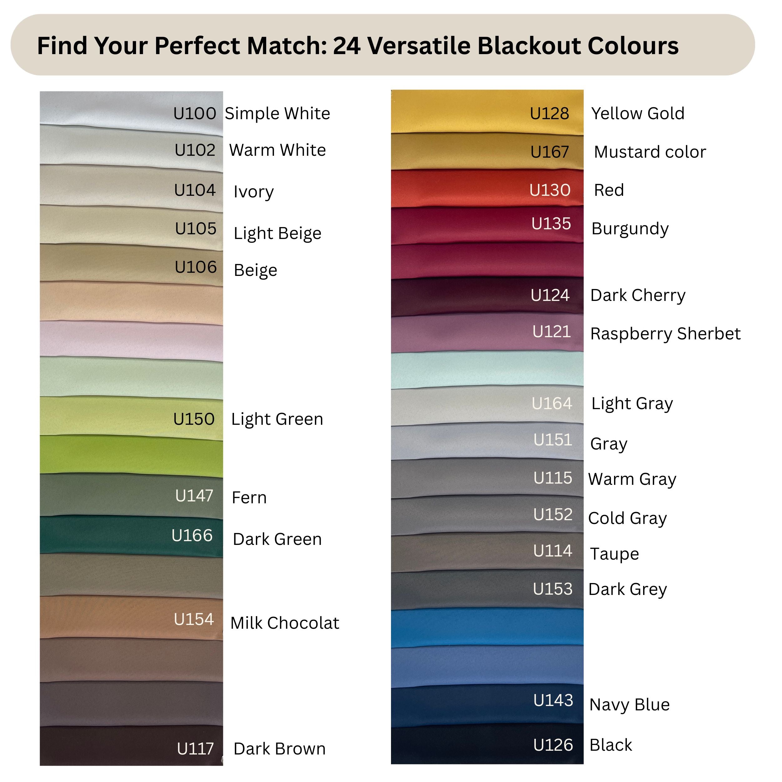 Custom Blue Navy Blackout Curtains - Extra Wide Thermal Drapes | Made-to-Measure 24 colours