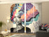 Custom-Made Modern Sliding Panel Curtains for Thermal Spas, Tailored Vertical Blinds for Wellness Studios, Branded Panel Track Blinds with Logo for Beauty Salons