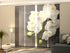 Custom-Made Modern Sliding Panel Curtains for Thermal Spas, Tailored Vertical Blinds for Wellness Studios, Branded Panel Track Blinds with Logo for Beauty Salons