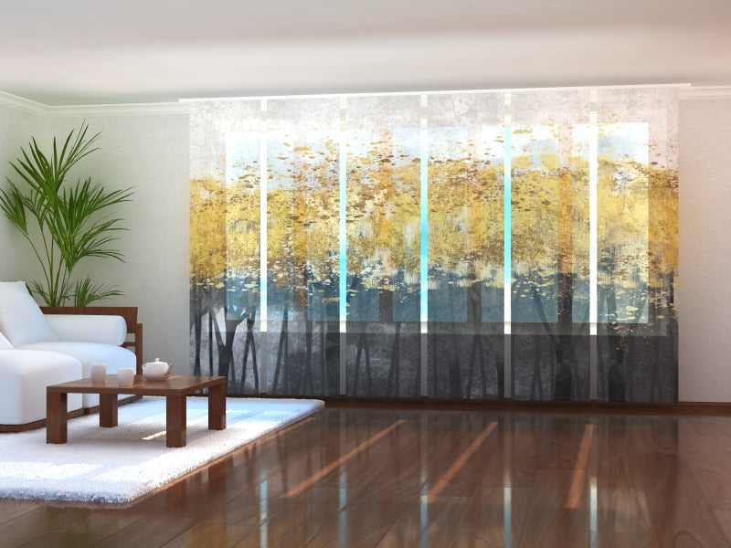 Custom Panel Track Blinds for Dental Offices, Modern Vertical Blinds for Medical Centers, Branded Sliding Panel Curtains with Logo for Pharmacies and Clinics