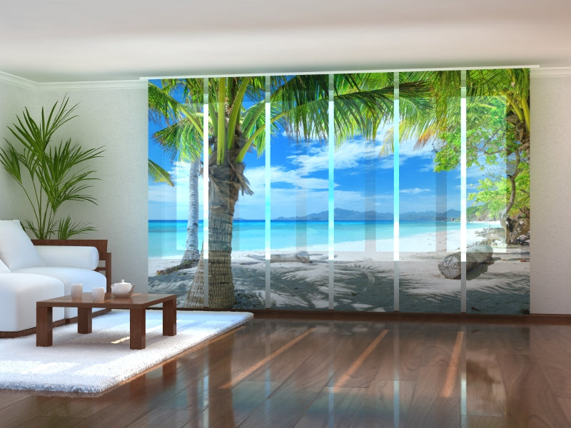 Sliding Panel Curtain Gateway to the Ocean