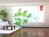 Sliding Panel Curtain Japanese Watercolor Green Bamboo
