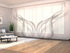 Sliding Panel Curtain Light Gray Abstraction 2