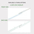 L-shape side cap for Panel Holder, white plastic side cap with screw, 1 pc, accessorise for Panel Holder / Panel Track
