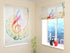 Roman Blind Stylish Сolorful Musical Abstraction