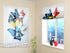 Roman Blind Colorful Butterflies