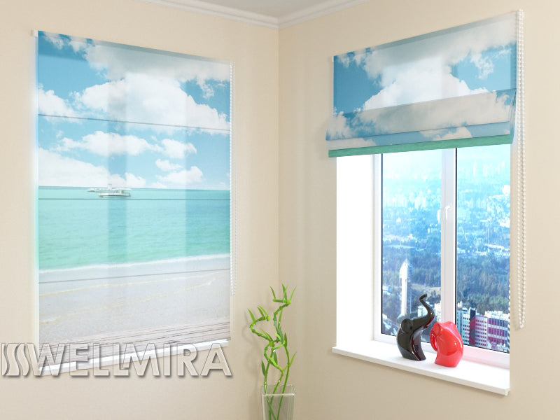 Roman Blind Near the sea