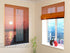 Roman Blind Sunset Over the Lake