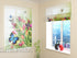 Roman Blind Tulips and Butterflies