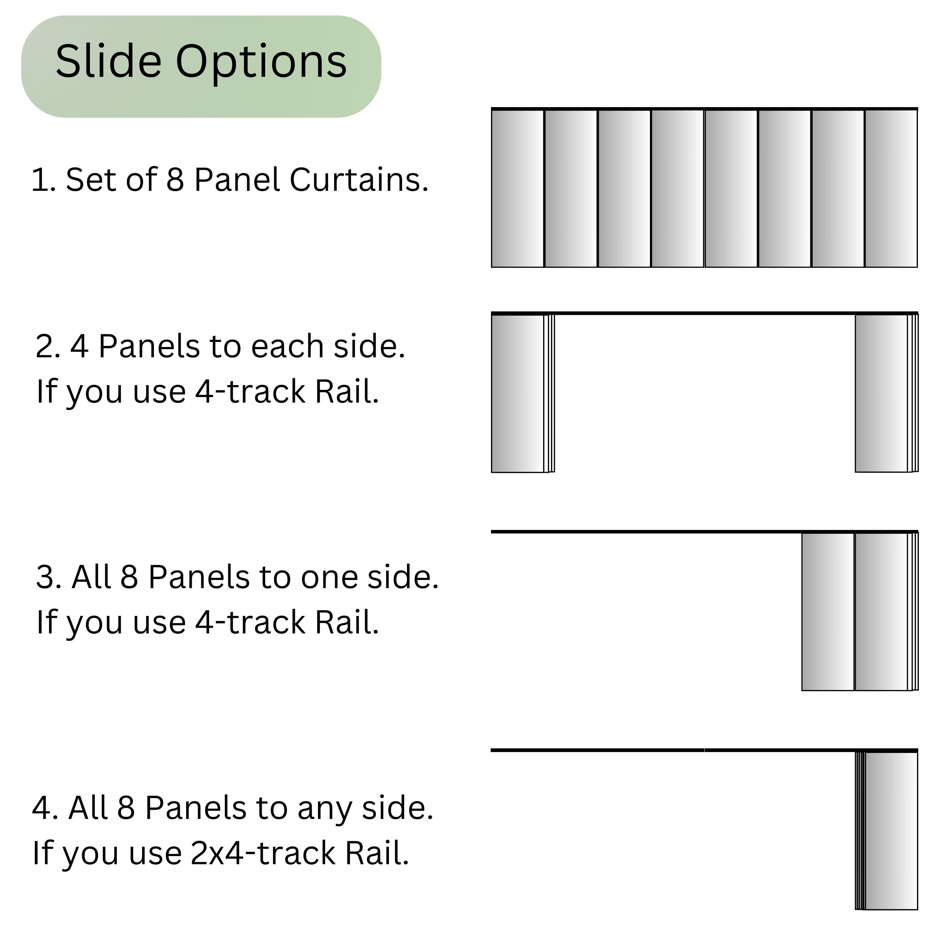 Light Beige Color Screen Panel Curtain