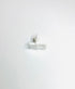 T-shape side cap for Panel Holder, white plastic side cap with screw, 1 pc, accessorise for Panel Holder / Panel Track