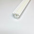 T-shape side cap for Panel Holder, white plastic side cap with screw, 1 pc, accessorise for Panel Holder / Panel Track