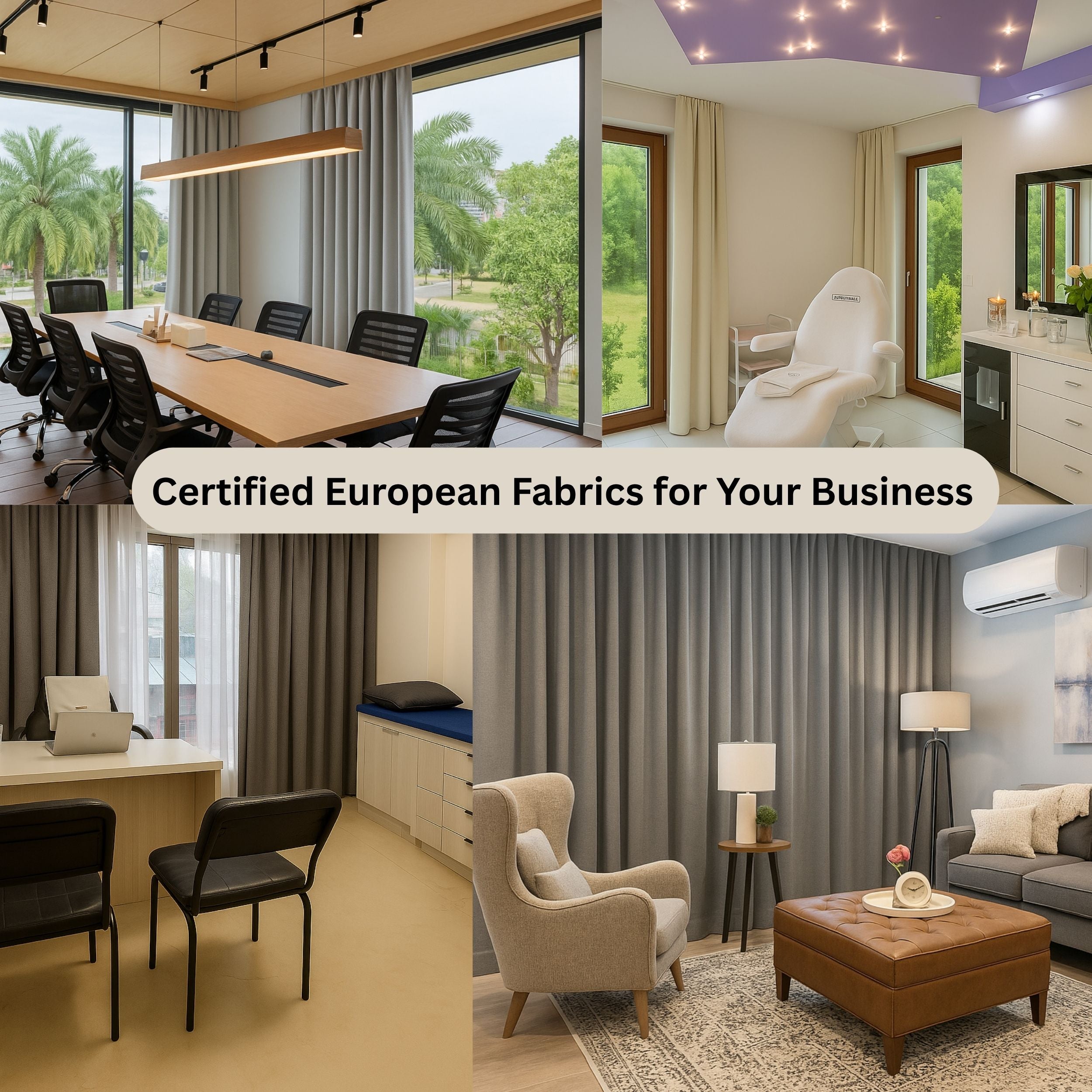 Custom Thermal Insulated Curtains | Fire Resistant & IMO Certified (50% Heat Block)