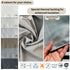 Custom Thermal Insulated Curtains | Fire Resistant & IMO Certified (50% Heat Block)