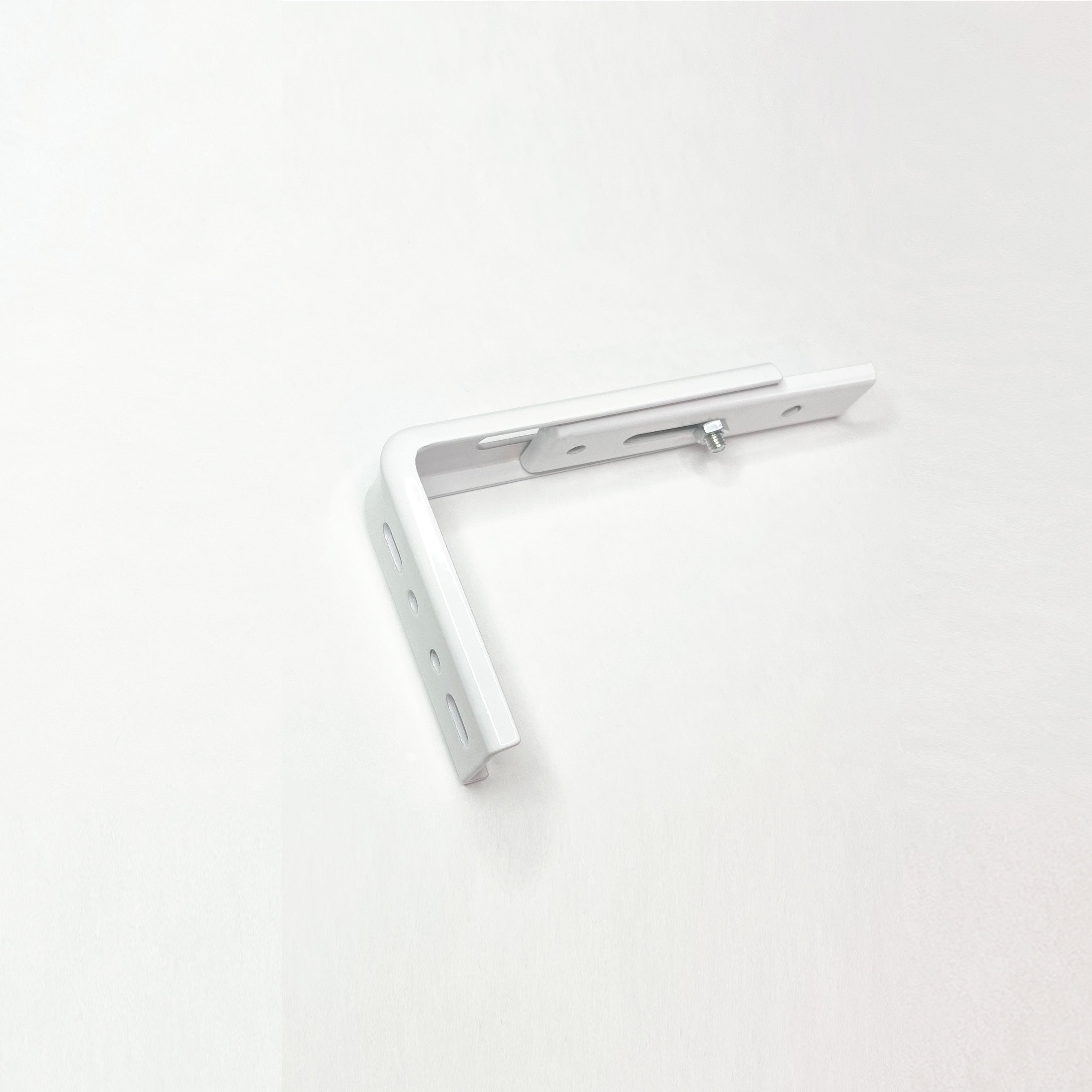 Wall bracket for Panel Curtain Rail, Curtain Rails and Tracks, white aluminium, durable