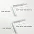 Wall bracket for Panel Curtain Rail, Curtain Rails and Tracks, white aluminium, durable