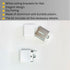 Single White Curtain Rail: Custom Sizes, Decorative Single Rail for Blinds, Curtains, and Sheers, Premium Ceiling-Mount Track