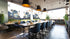 Custom-Made Modern Sliding Panel Curtains for Restaurants, Coffee Houses, Cafes, Commercial Spaces, and Branded Vertical Blinds for Pizzerias and Bars