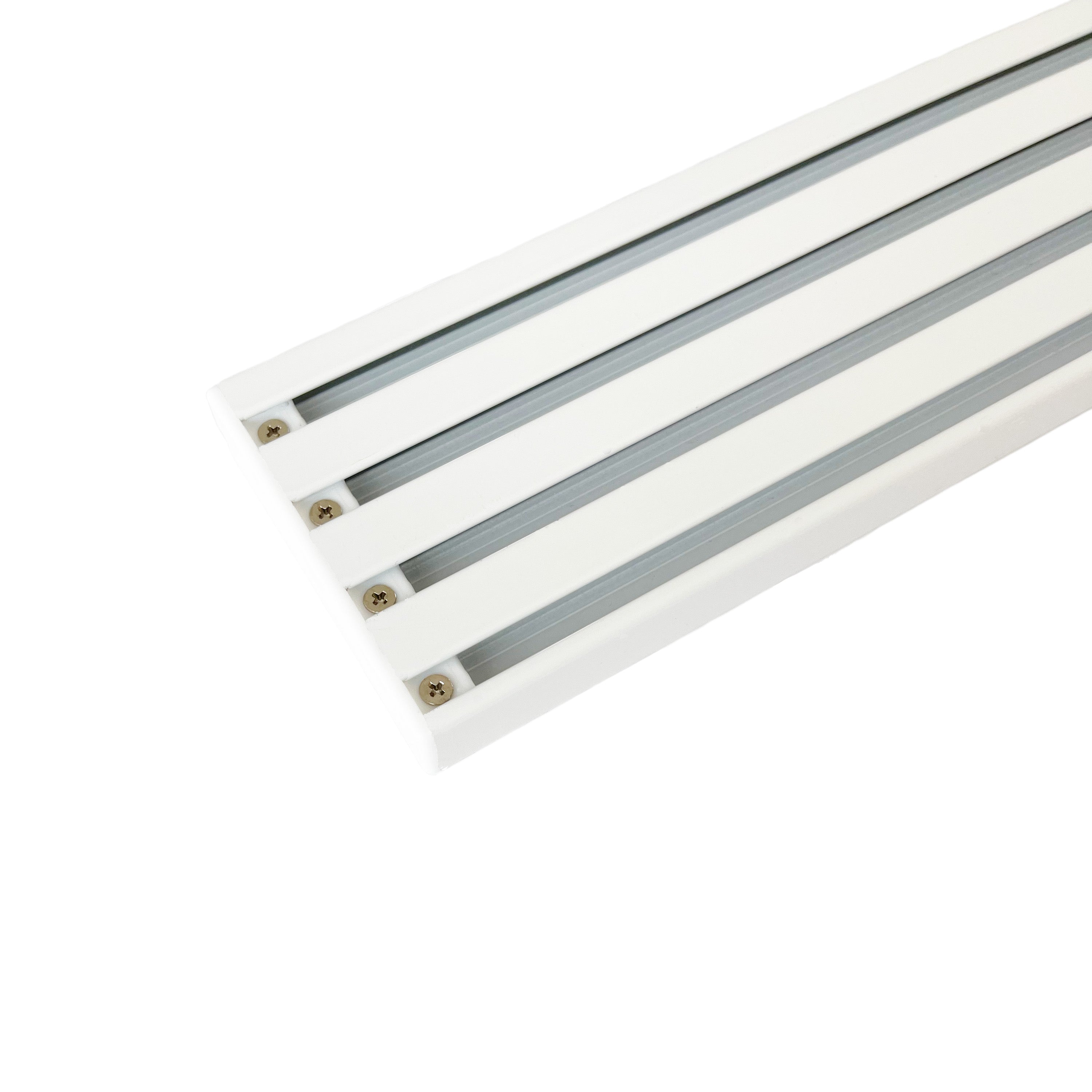 4-Tracks Panel Curtain Rail, ceiling or wall mount