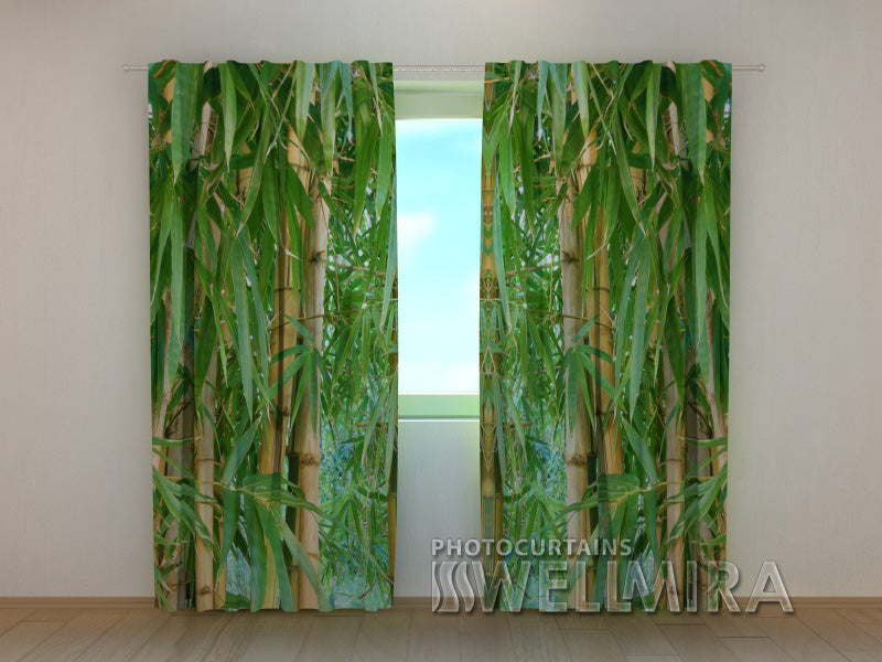 3D Curtain Bamboo Forest - Wellmira