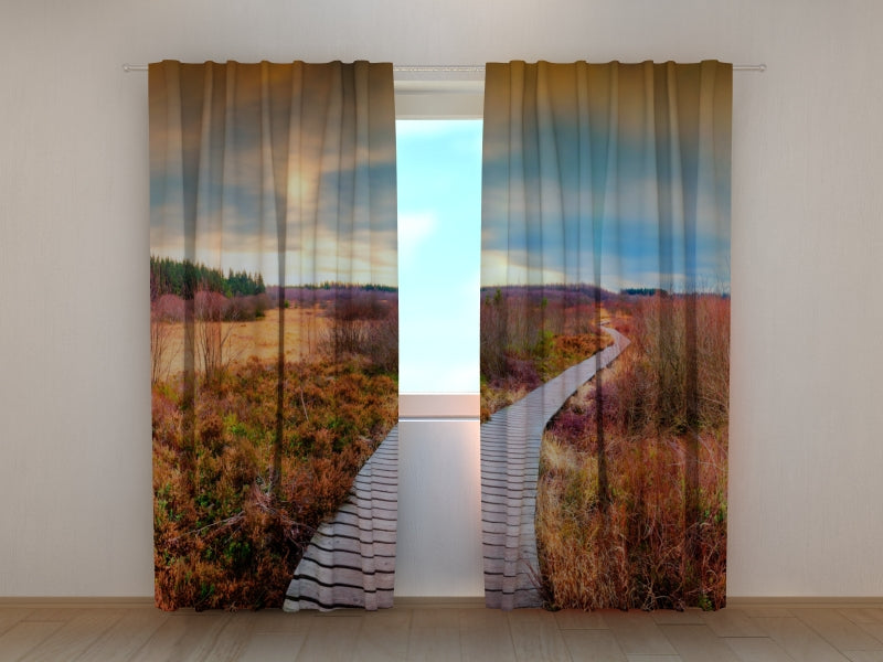Photo Curtain Beautiful Autumn Landscape