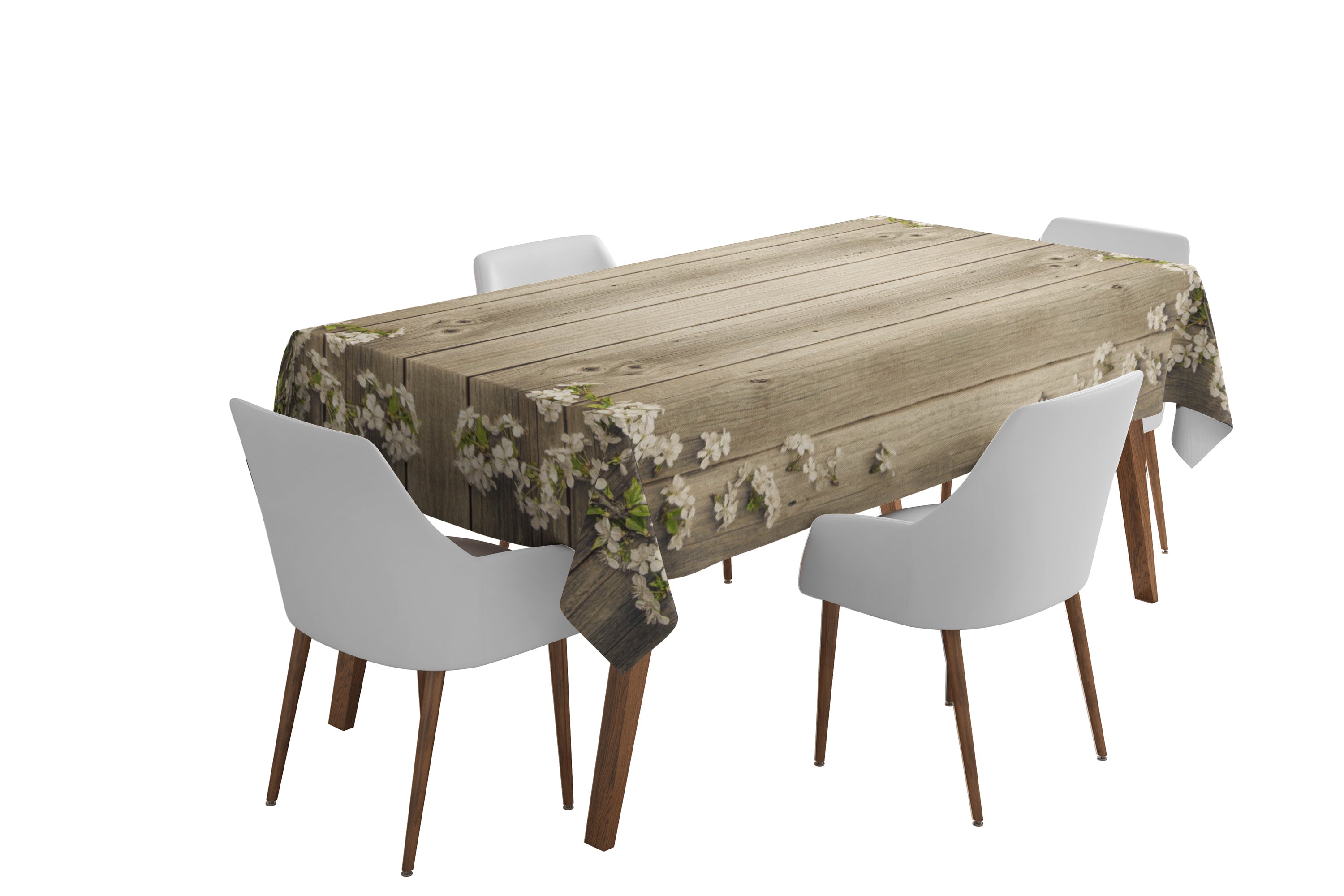 Tablecloth Blossom and wood - Wellmira