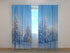 Photo Curtain Christmas Forest