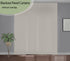 White Color Blackout Panel Curtain