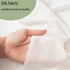 White Color Silk Panel Curtain