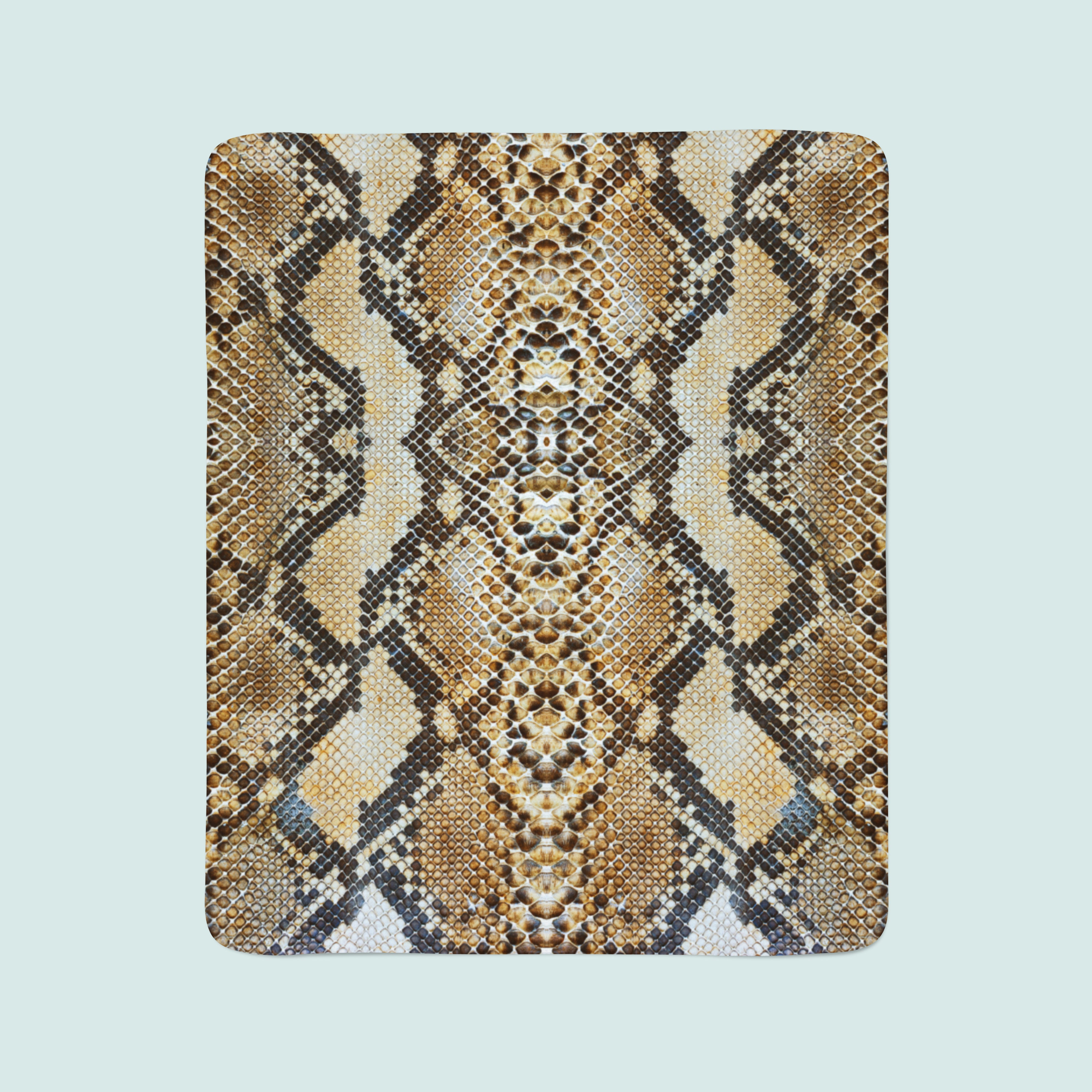 Fleece Blanket Broun Snack Skin