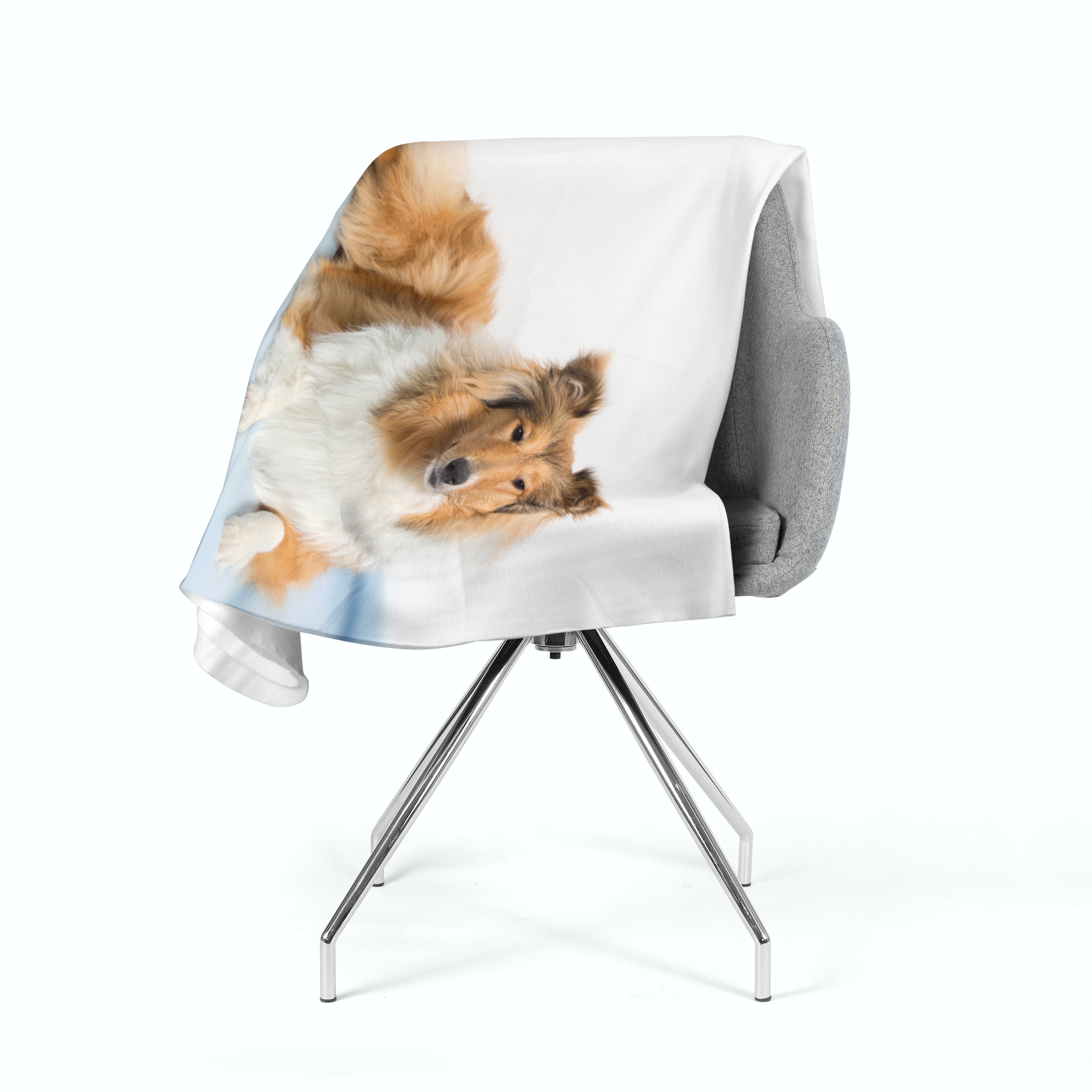 Fleece Blanket Beautiful Collie