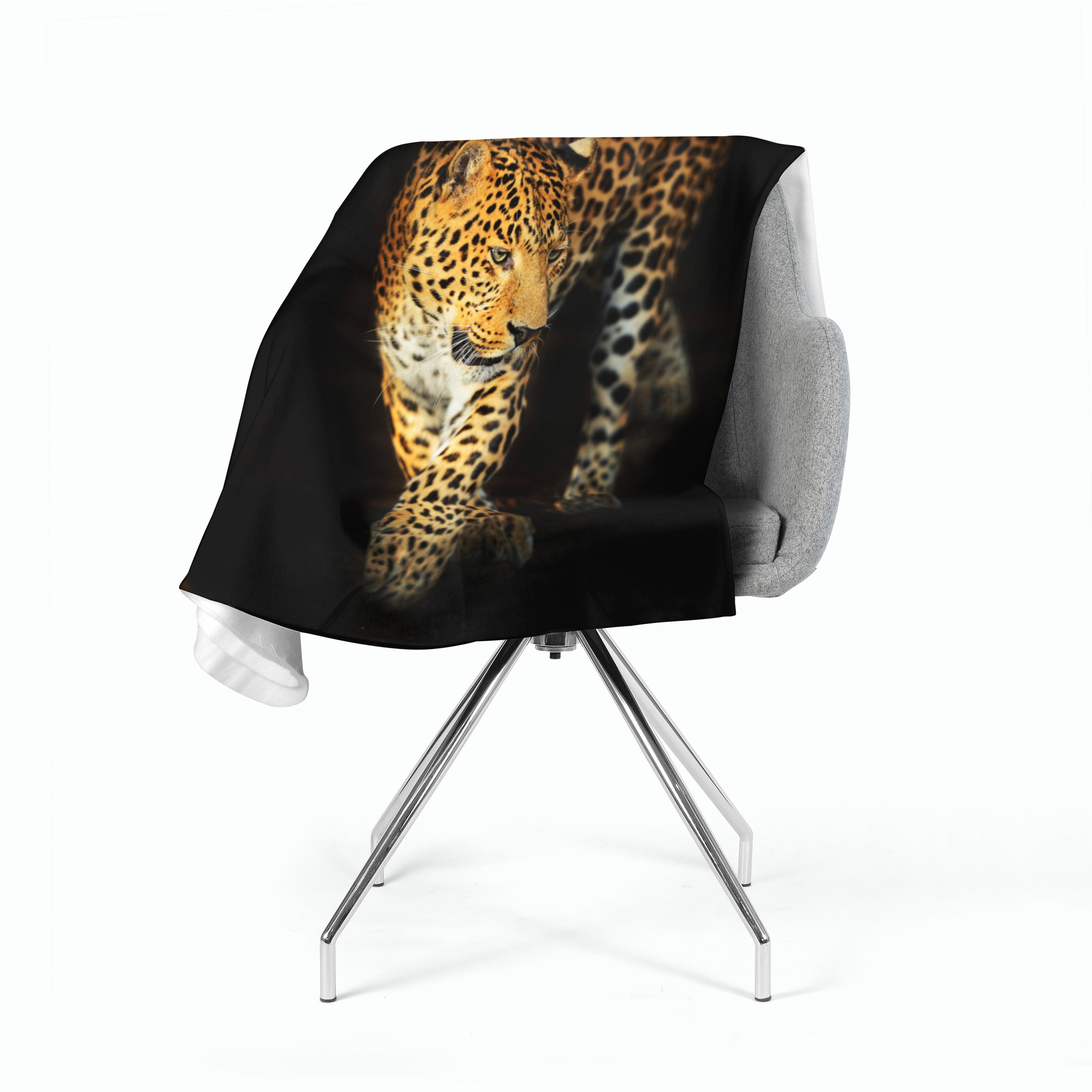 Fleece Blanket Beautiful Jaguar