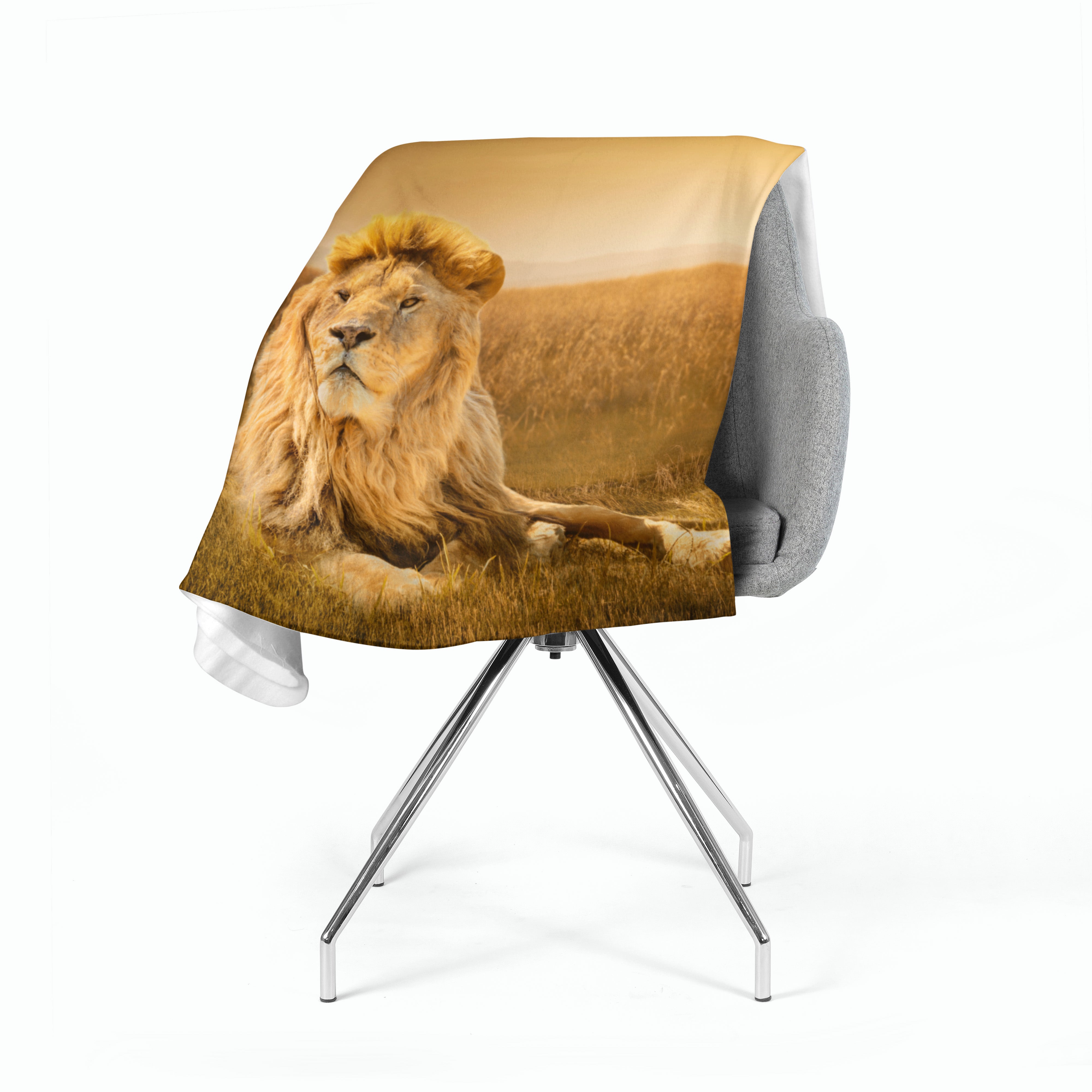 Fleece Blanket King of Beasts
