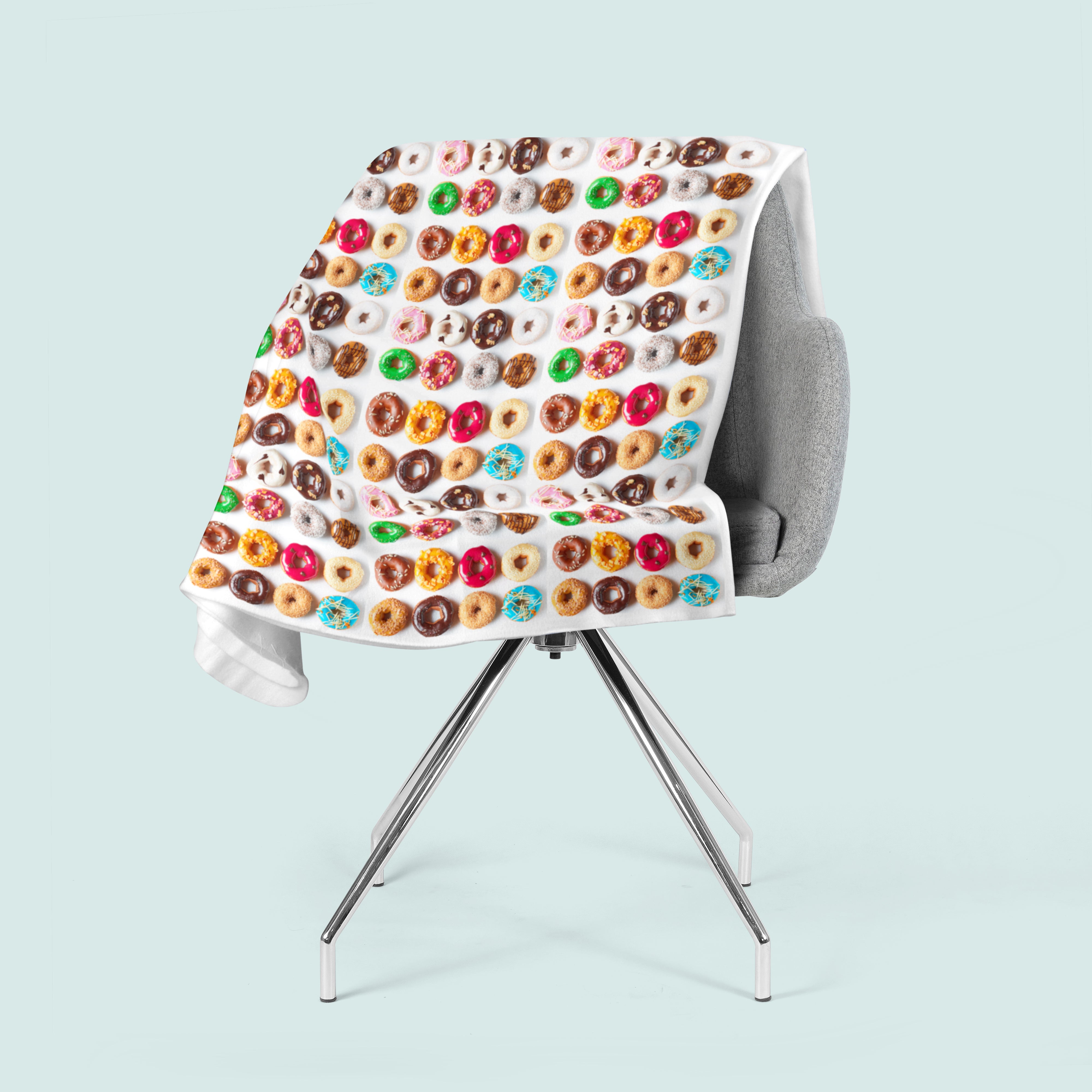 Fleece Blanket Sweet Donuts